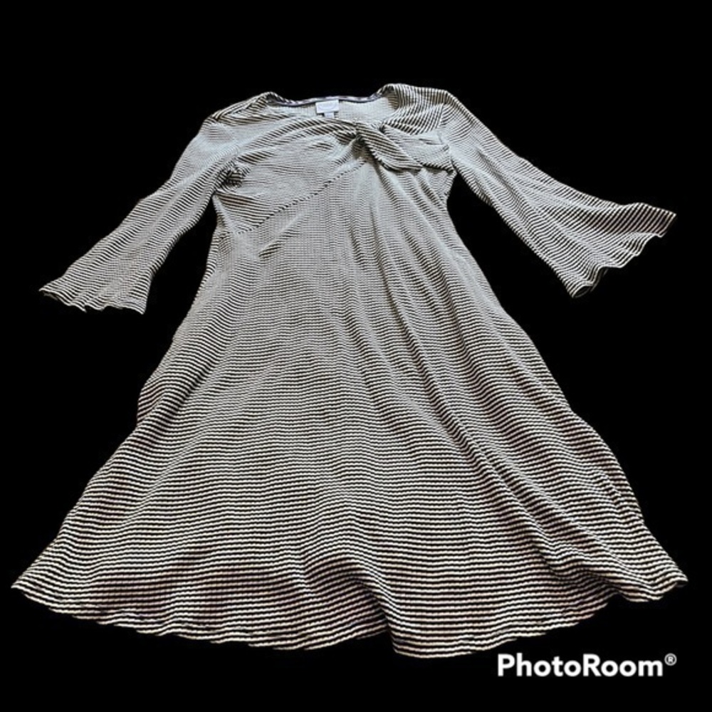 Black and white striped Violet Weekend dress